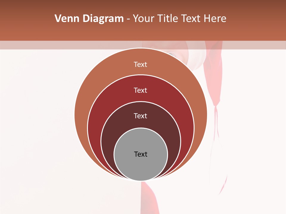 Christmas Baby Hands PowerPoint Template