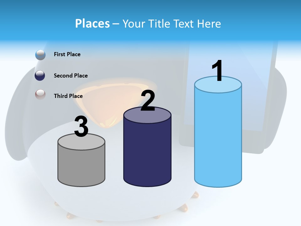 Wilderness Cold White PowerPoint Template