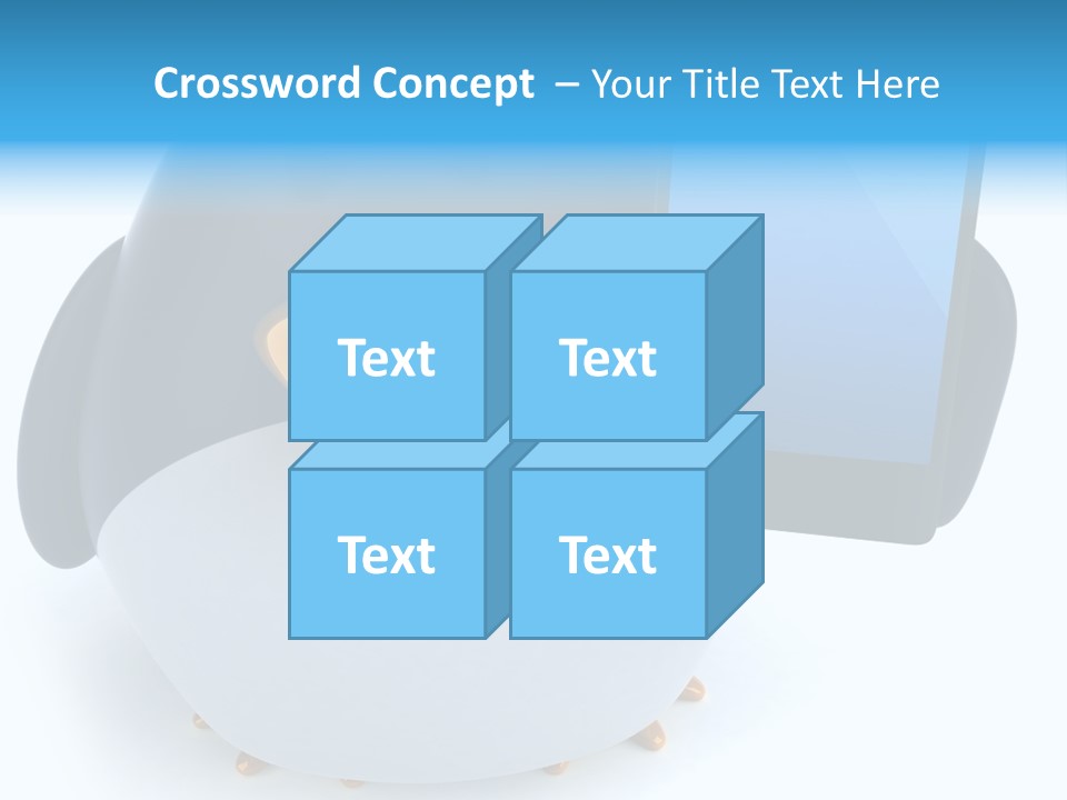 Wilderness Cold White PowerPoint Template