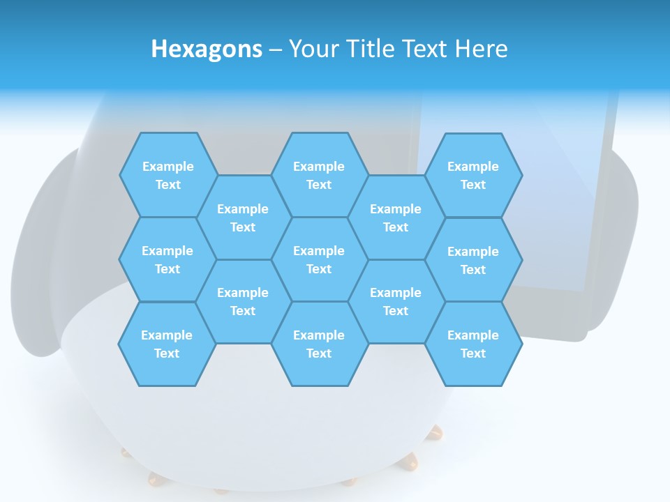 Wilderness Cold White PowerPoint Template