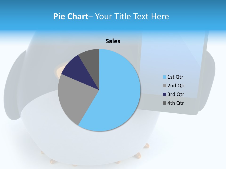 Wilderness Cold White PowerPoint Template