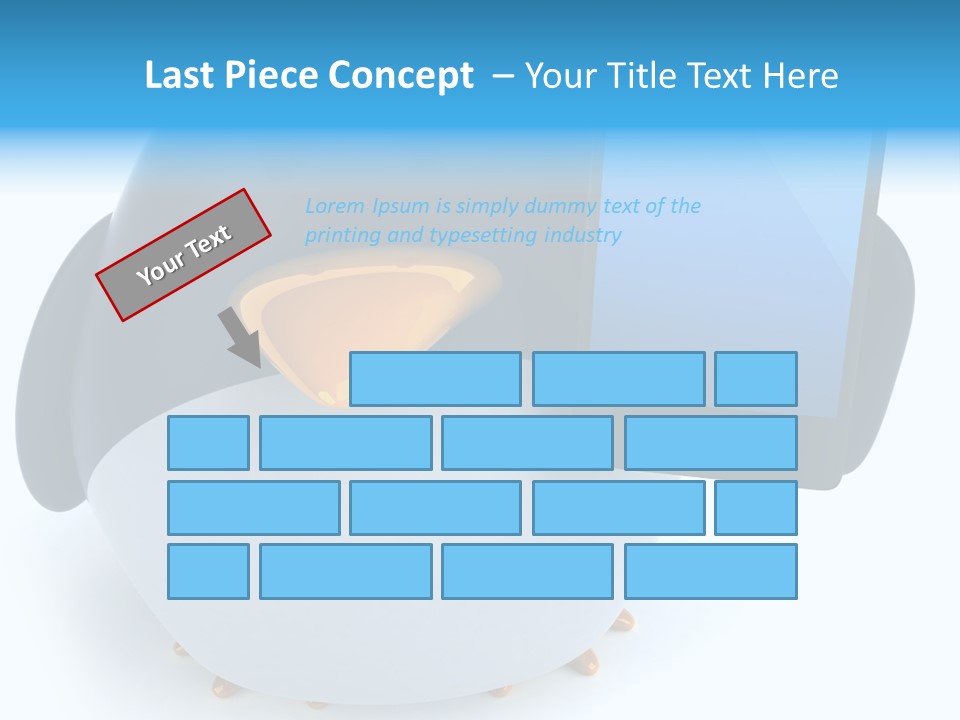 Wilderness Cold White PowerPoint Template