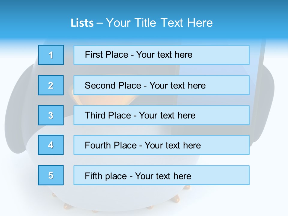 Wilderness Cold White PowerPoint Template