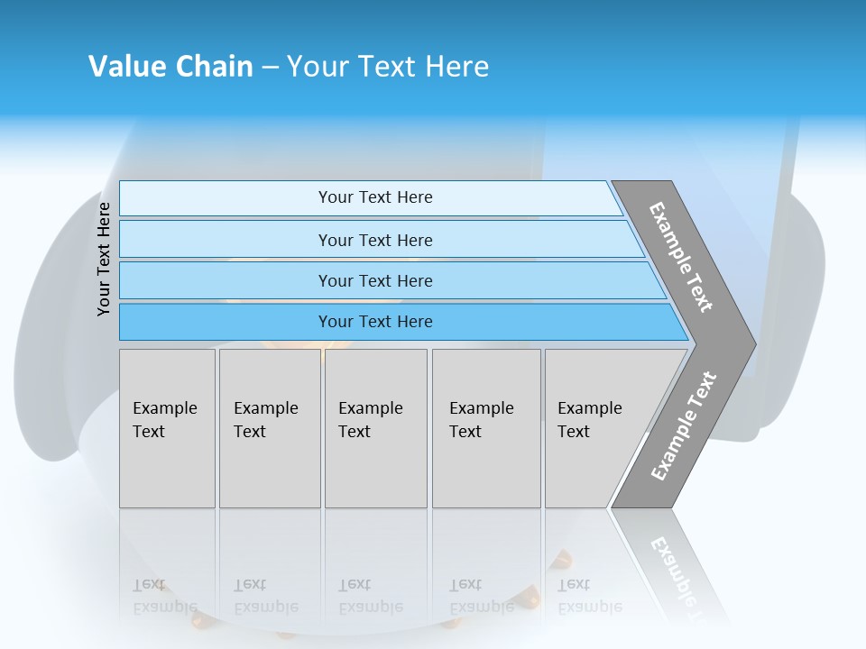 Wilderness Cold White PowerPoint Template