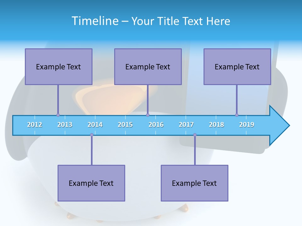 Wilderness Cold White PowerPoint Template