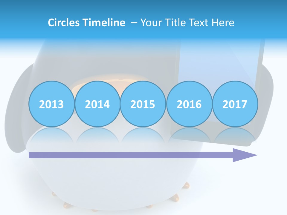 Wilderness Cold White PowerPoint Template