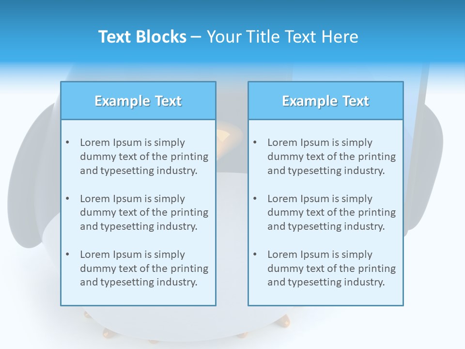 Wilderness Cold White PowerPoint Template