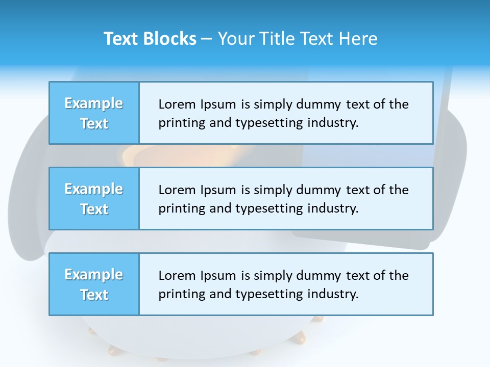 Wilderness Cold White PowerPoint Template