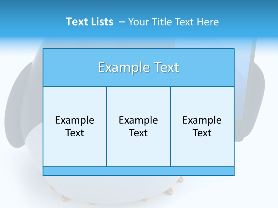Wilderness Cold White PowerPoint Template