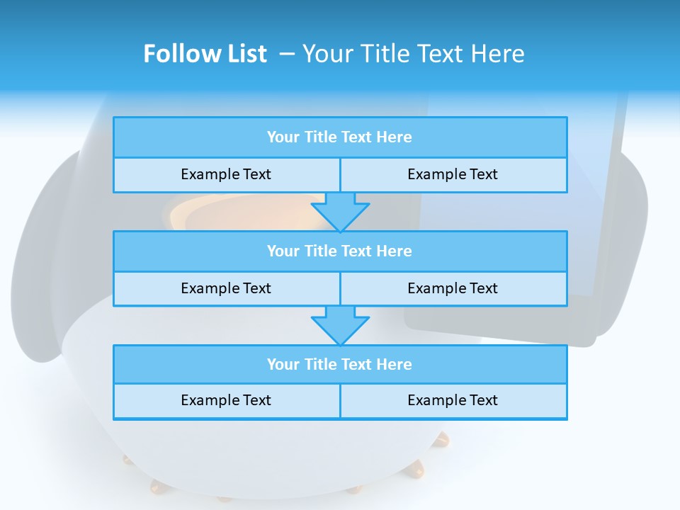 Wilderness Cold White PowerPoint Template