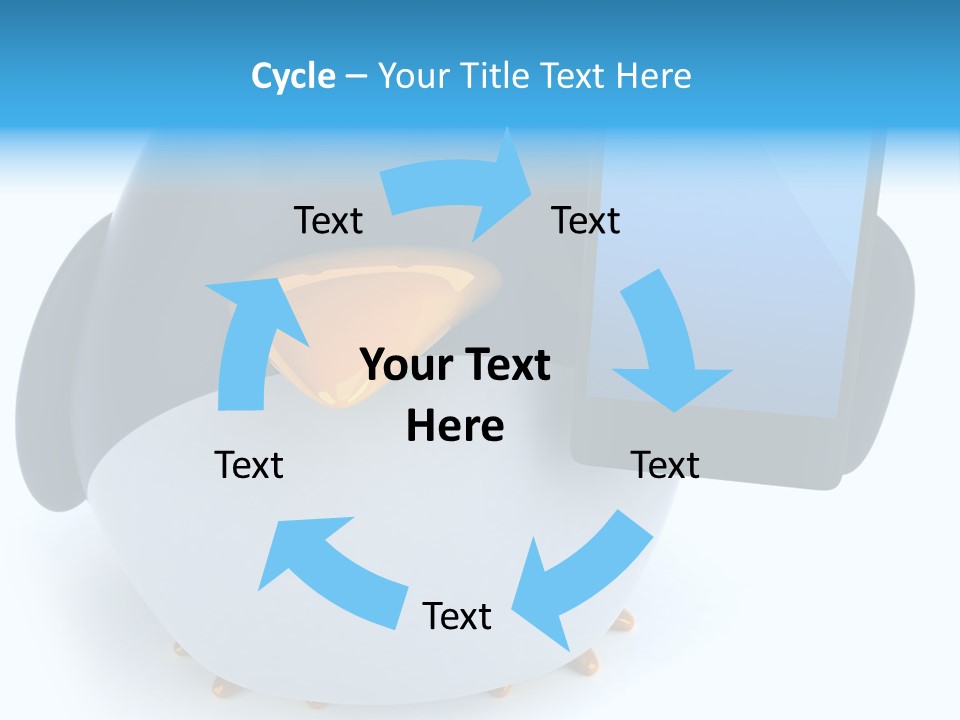 Wilderness Cold White PowerPoint Template
