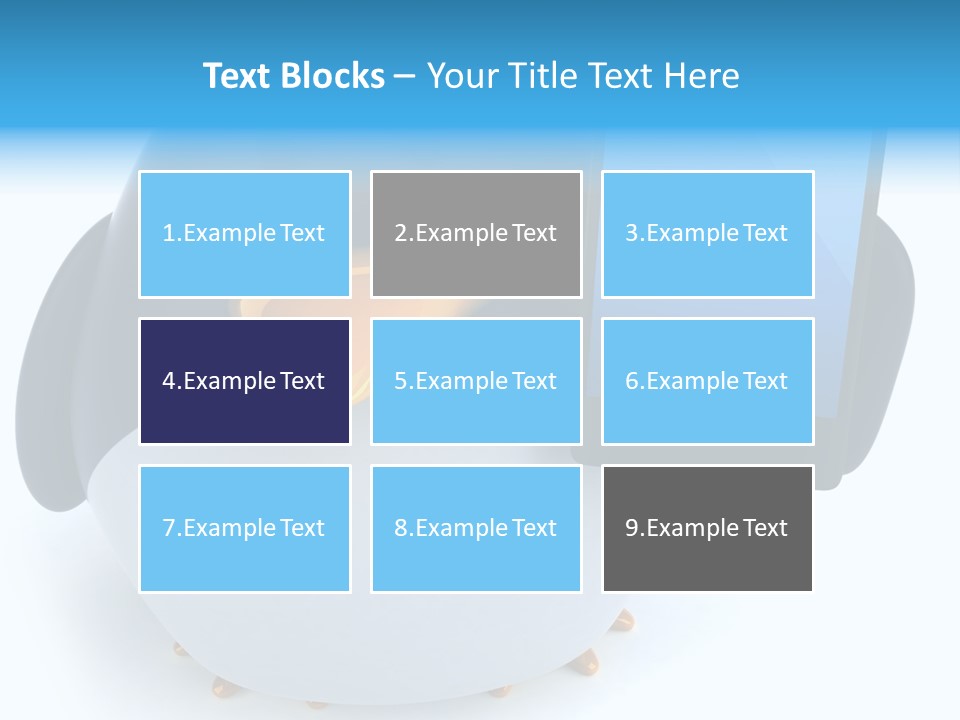 Wilderness Cold White PowerPoint Template