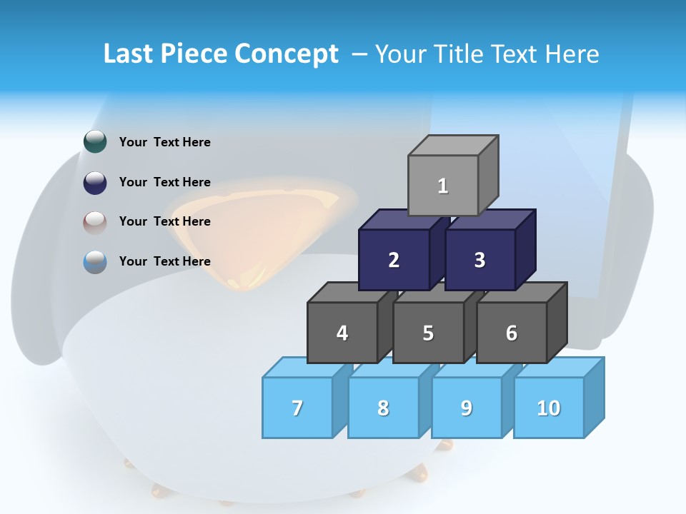 Wilderness Cold White PowerPoint Template