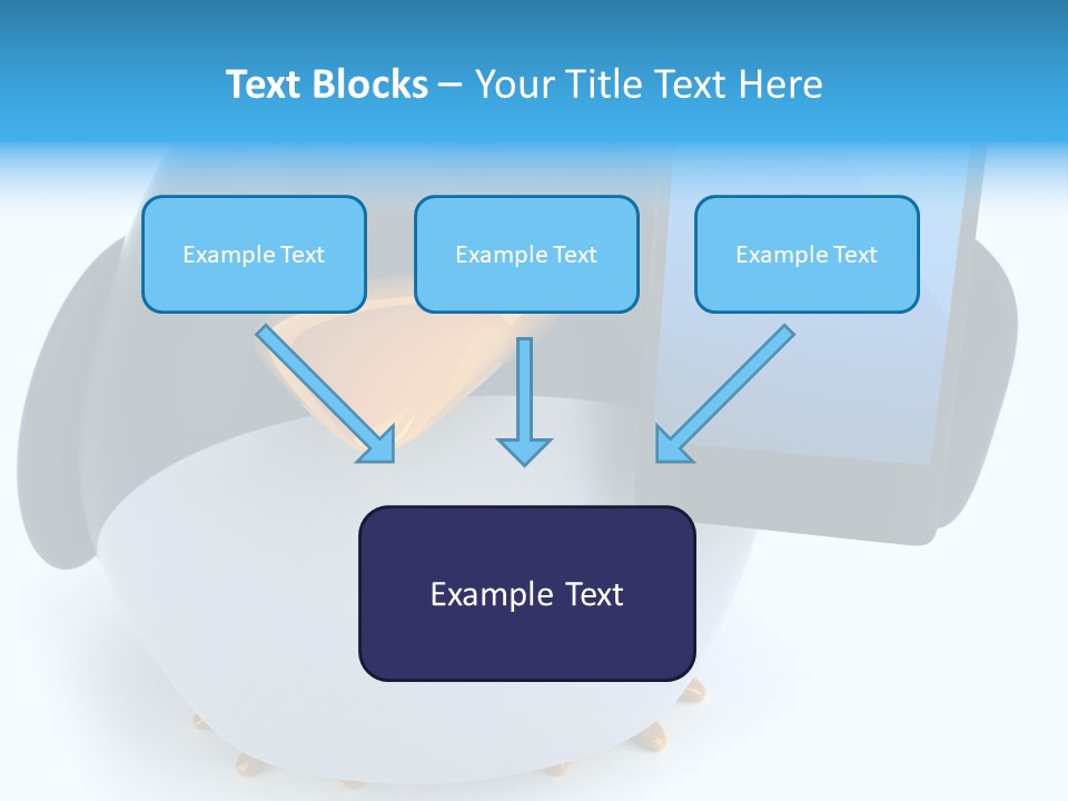 Wilderness Cold White PowerPoint Template