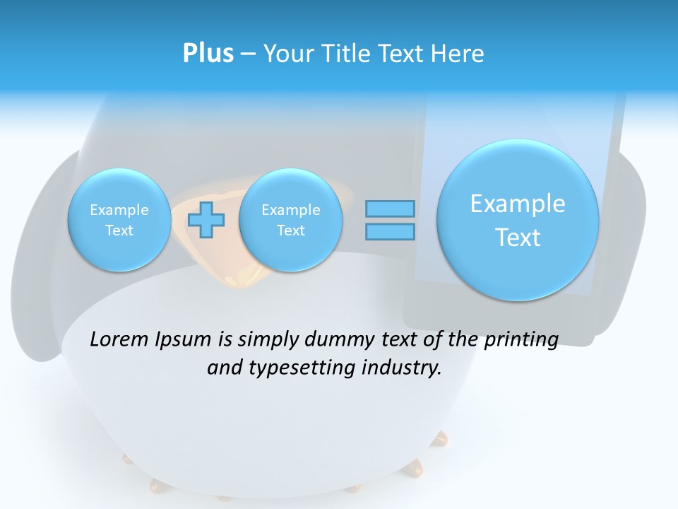 Wilderness Cold White PowerPoint Template