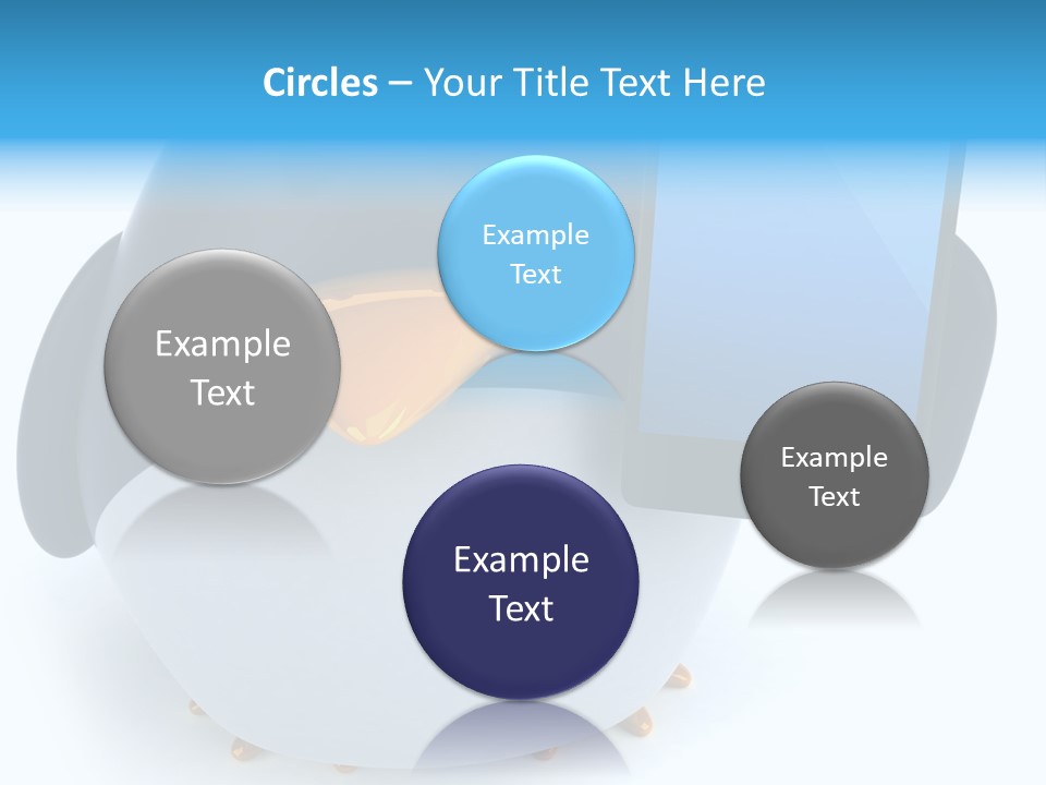 Wilderness Cold White PowerPoint Template