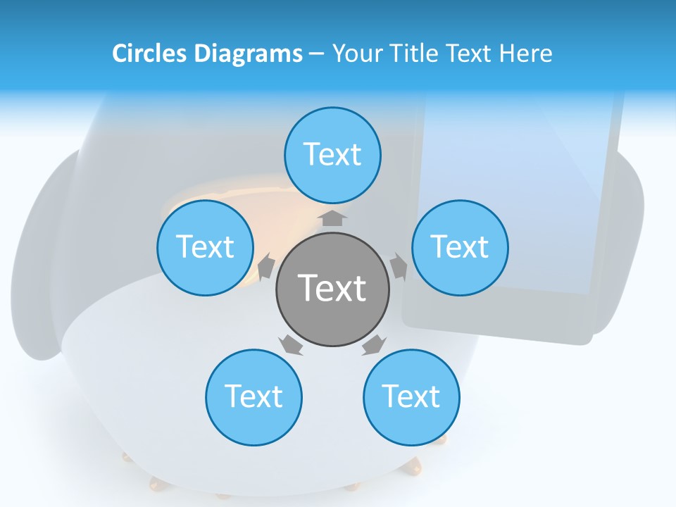 Wilderness Cold White PowerPoint Template