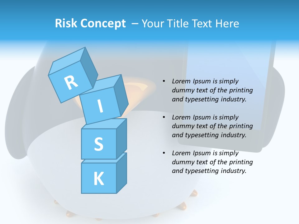 Wilderness Cold White PowerPoint Template