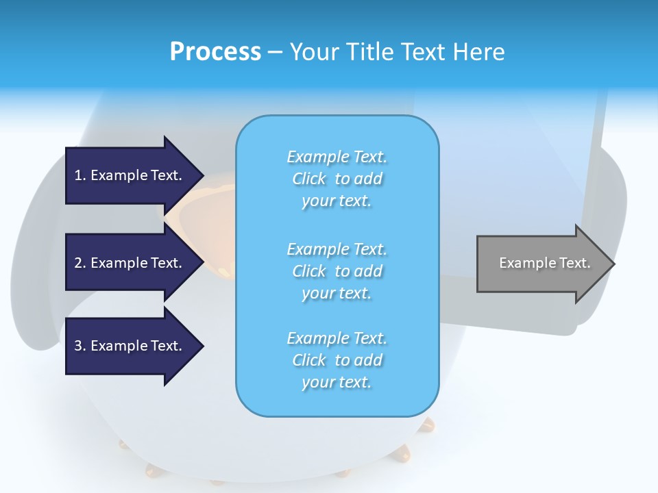 Wilderness Cold White PowerPoint Template