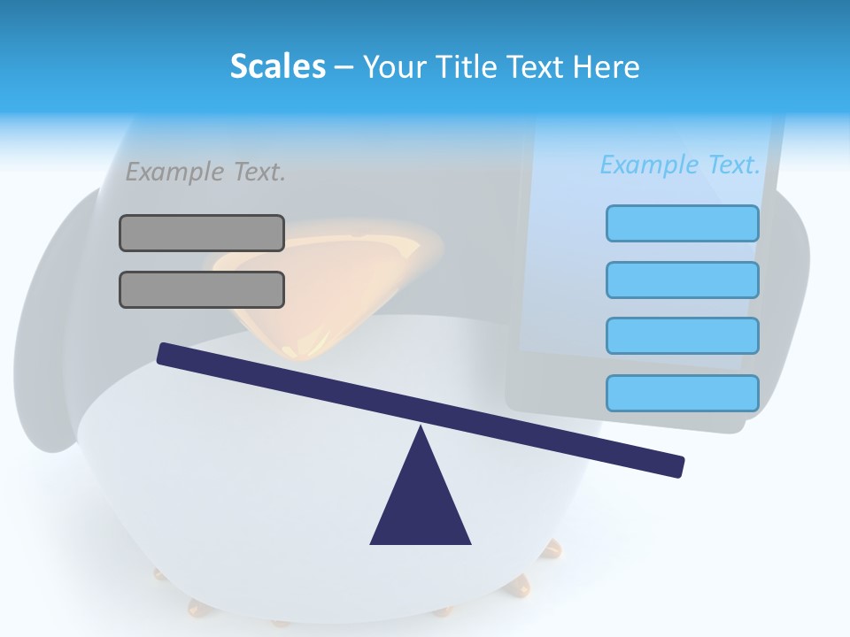 Wilderness Cold White PowerPoint Template
