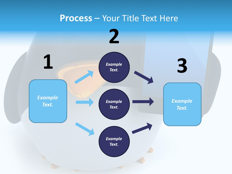 Wilderness Cold White PowerPoint Template