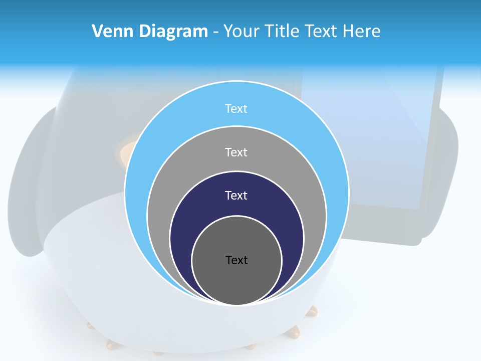 Wilderness Cold White PowerPoint Template