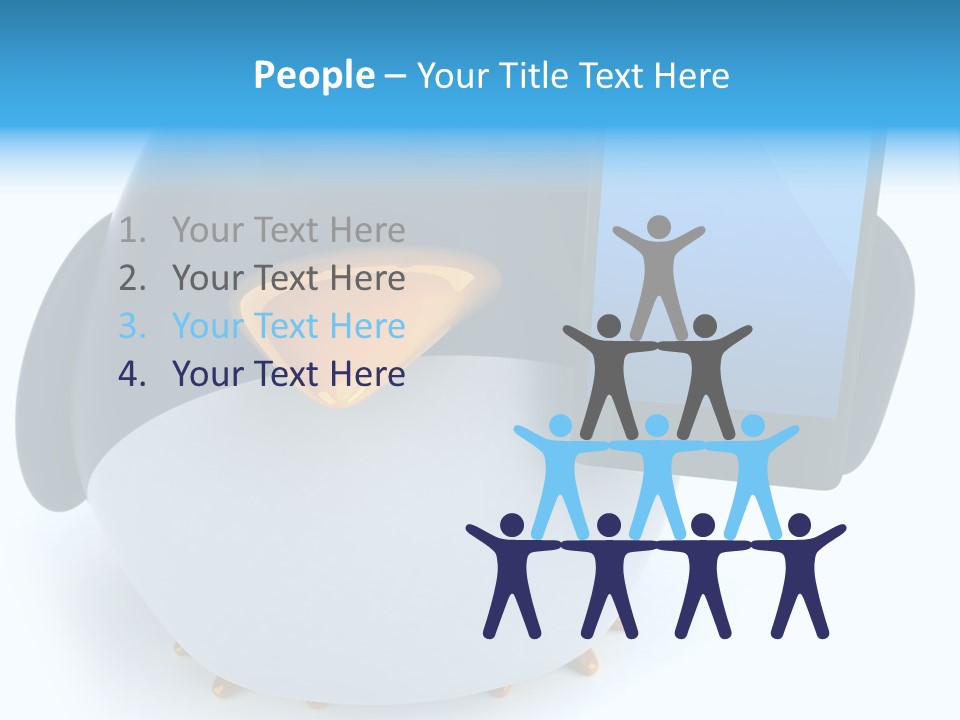 Wilderness Cold White PowerPoint Template