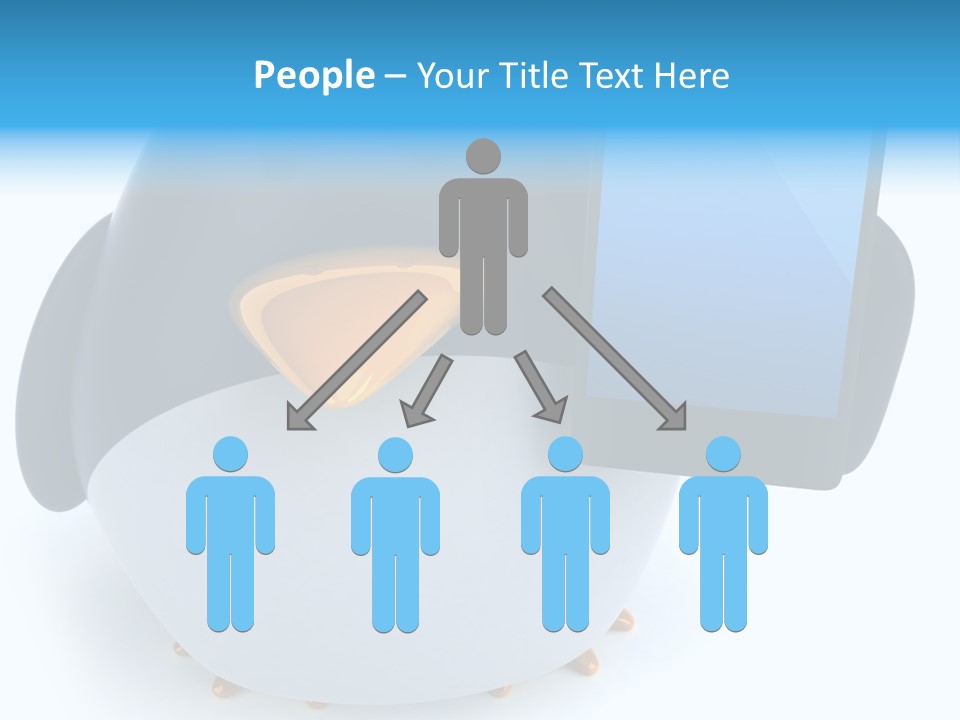 Wilderness Cold White PowerPoint Template