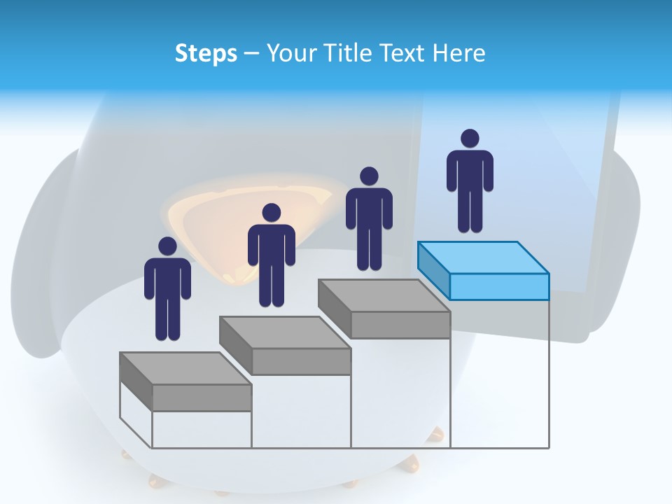 Wilderness Cold White PowerPoint Template