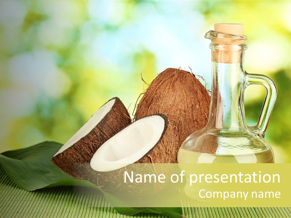 Summer Beautiful Exotic PowerPoint Template