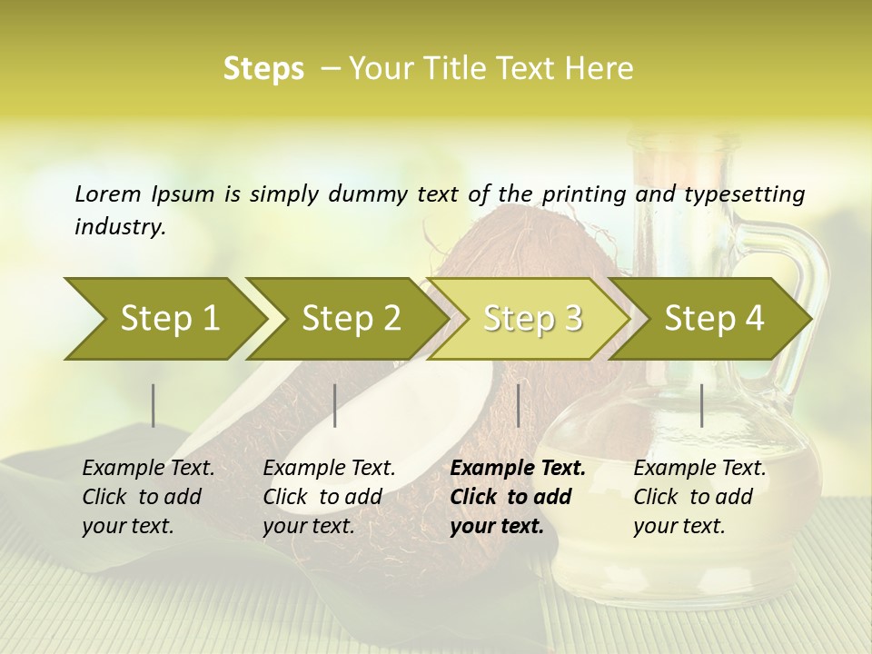 Summer Beautiful Exotic PowerPoint Template