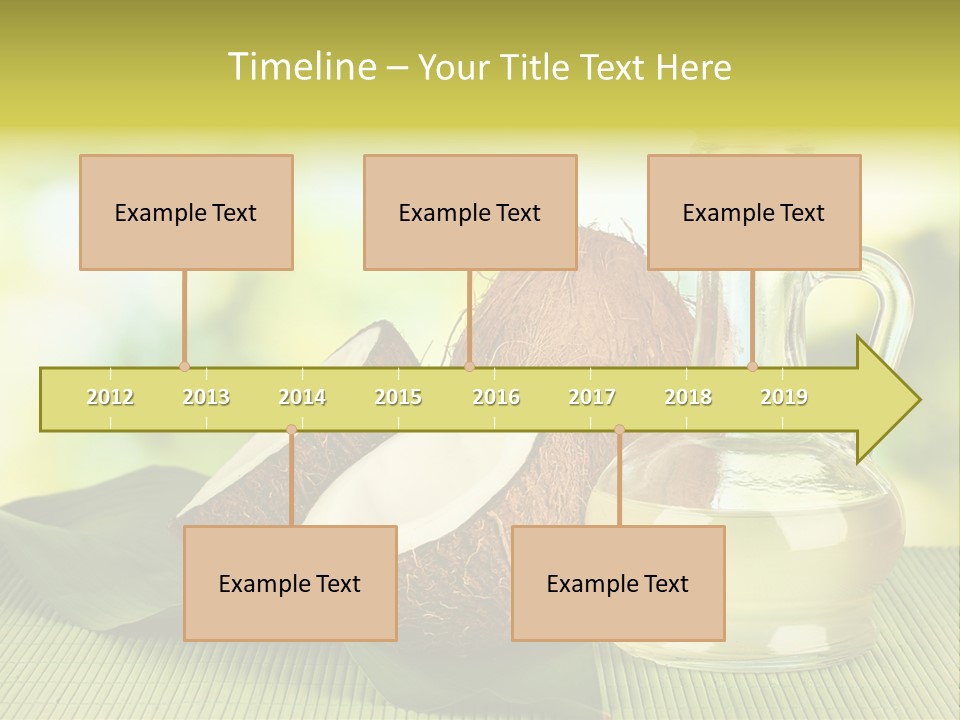 Summer Beautiful Exotic PowerPoint Template
