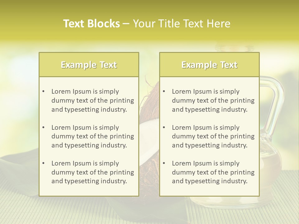 Summer Beautiful Exotic PowerPoint Template