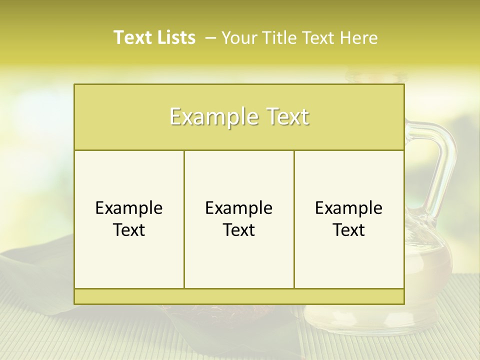 Summer Beautiful Exotic PowerPoint Template