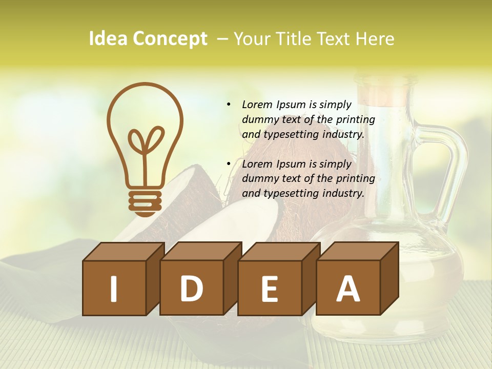 Summer Beautiful Exotic PowerPoint Template