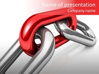 Single Strong Element PowerPoint Template