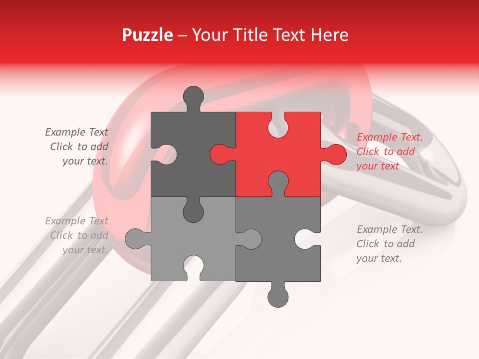 Single Strong Element PowerPoint Template