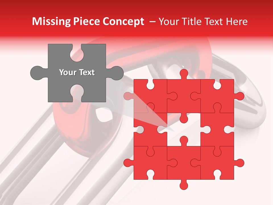 Single Strong Element PowerPoint Template