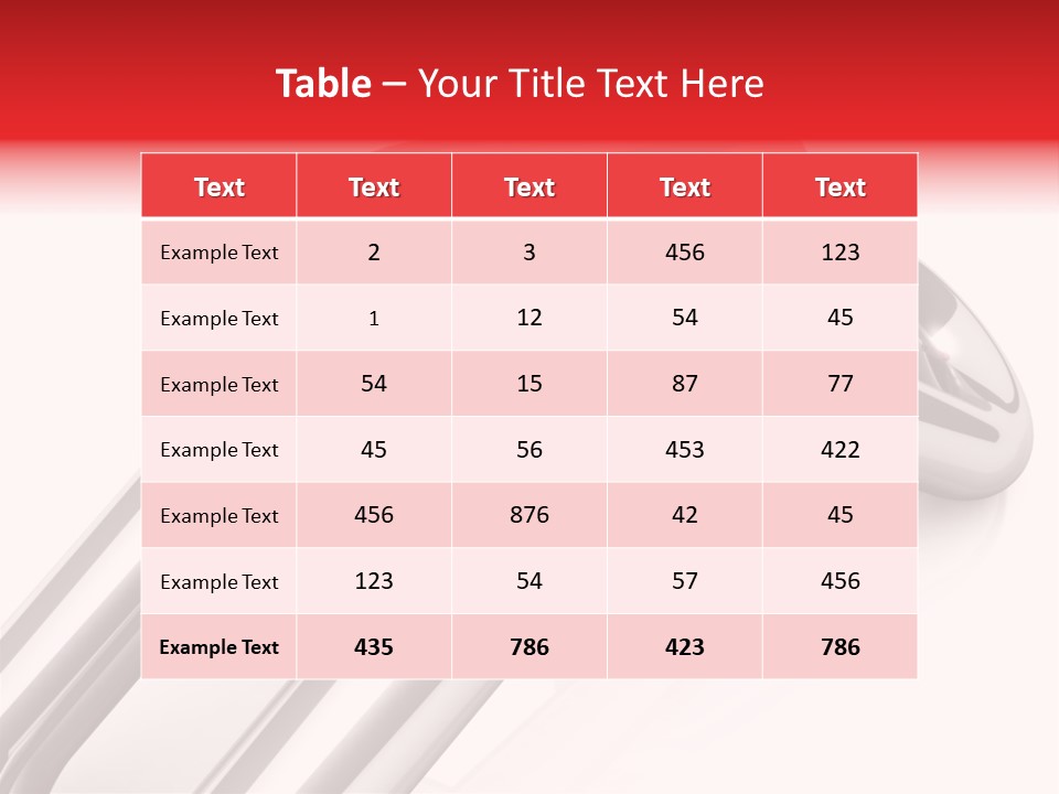 Single Strong Element PowerPoint Template