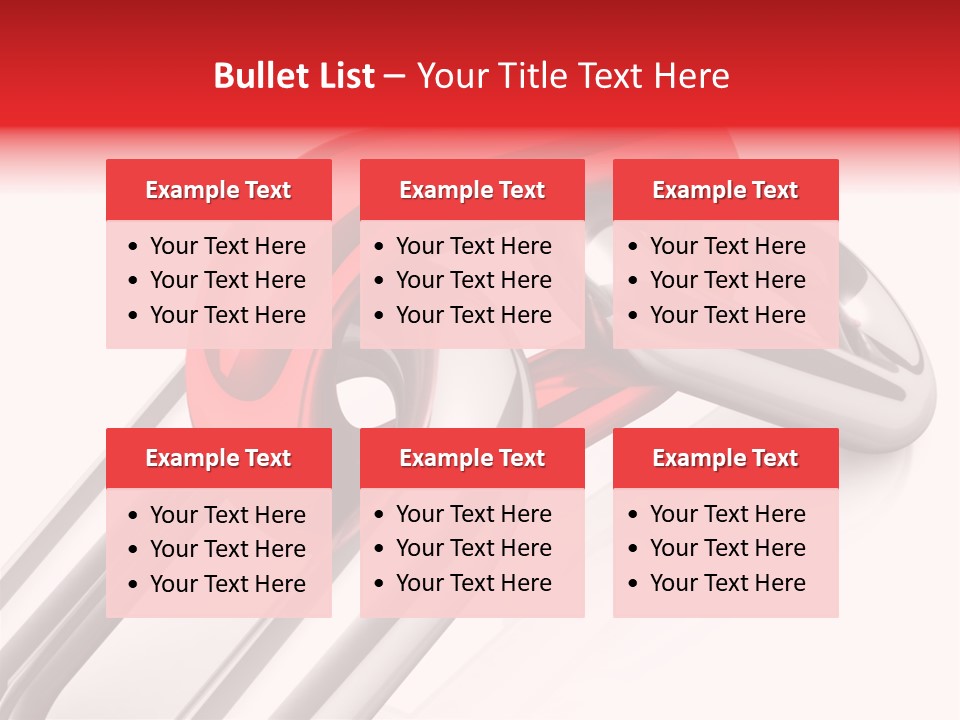 Single Strong Element PowerPoint Template