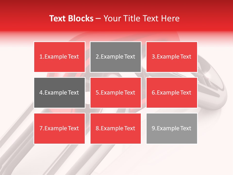 Single Strong Element PowerPoint Template