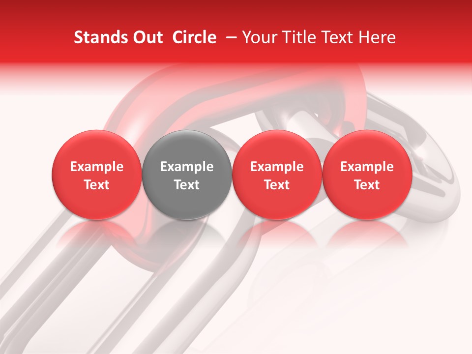 Single Strong Element PowerPoint Template