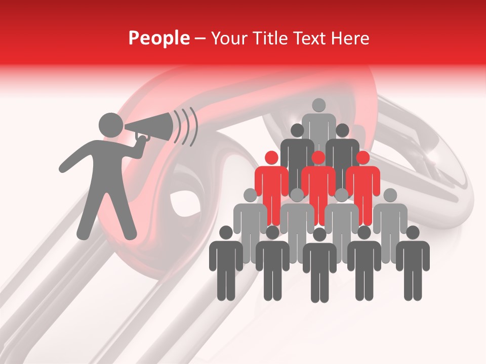 Single Strong Element PowerPoint Template