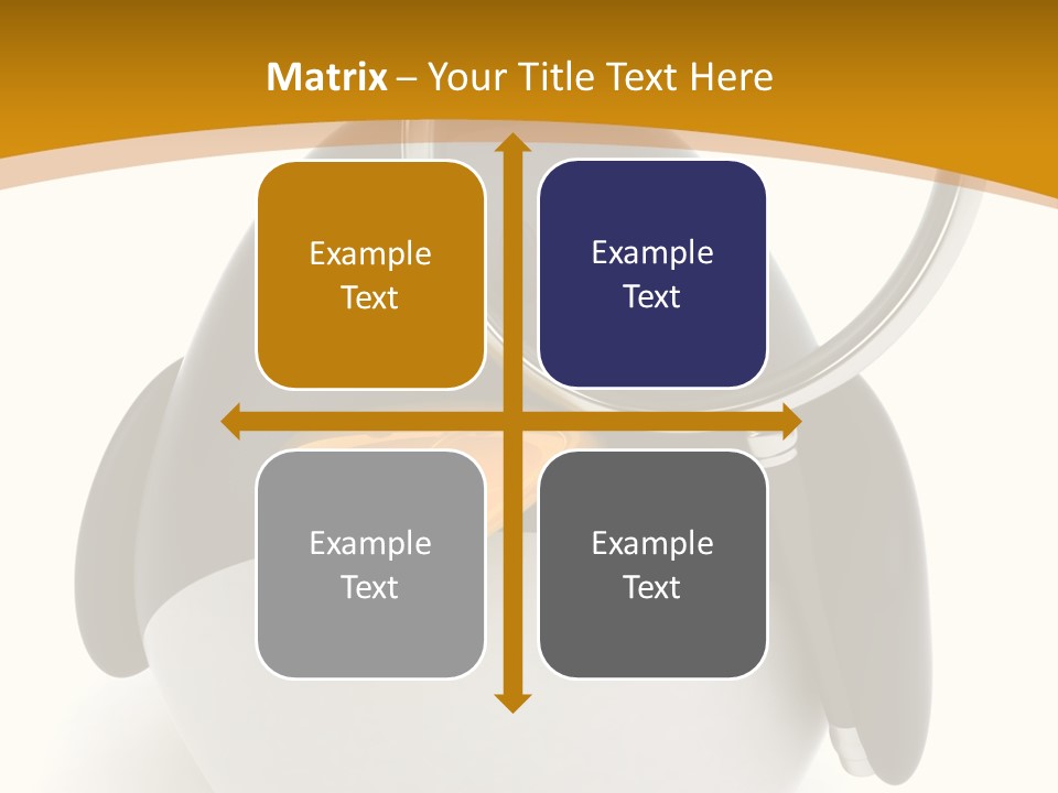 Penguin Funny Beauty PowerPoint Template