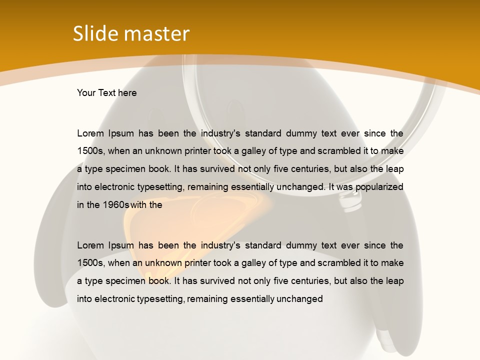 Penguin Funny Beauty PowerPoint Template