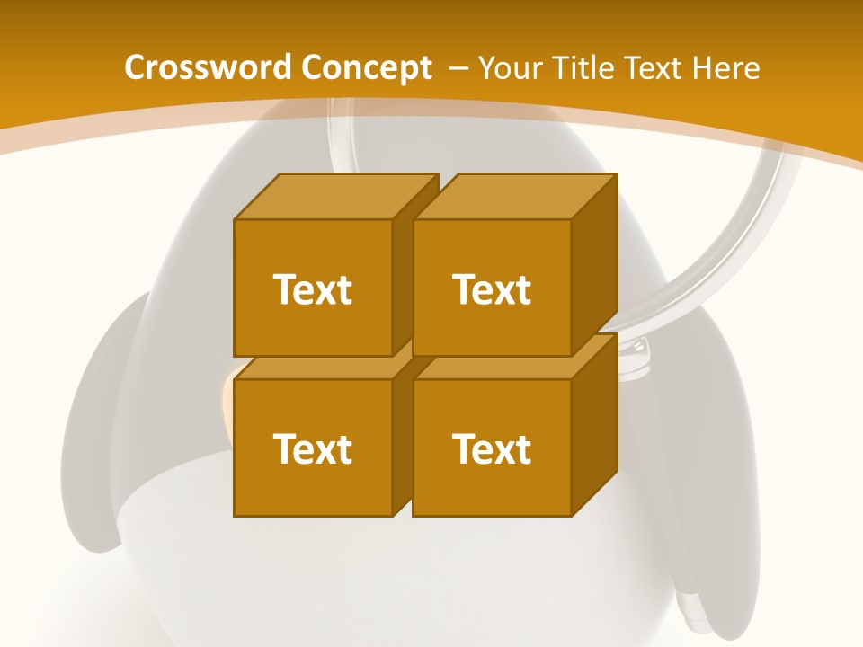 Penguin Funny Beauty PowerPoint Template