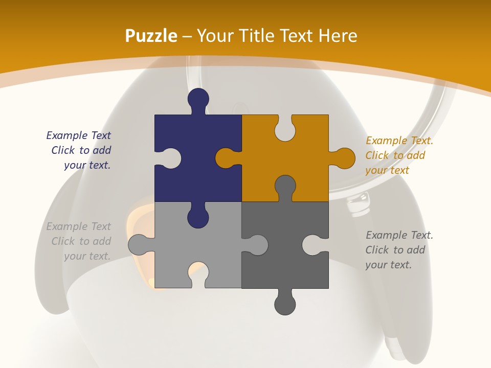 Penguin Funny Beauty PowerPoint Template