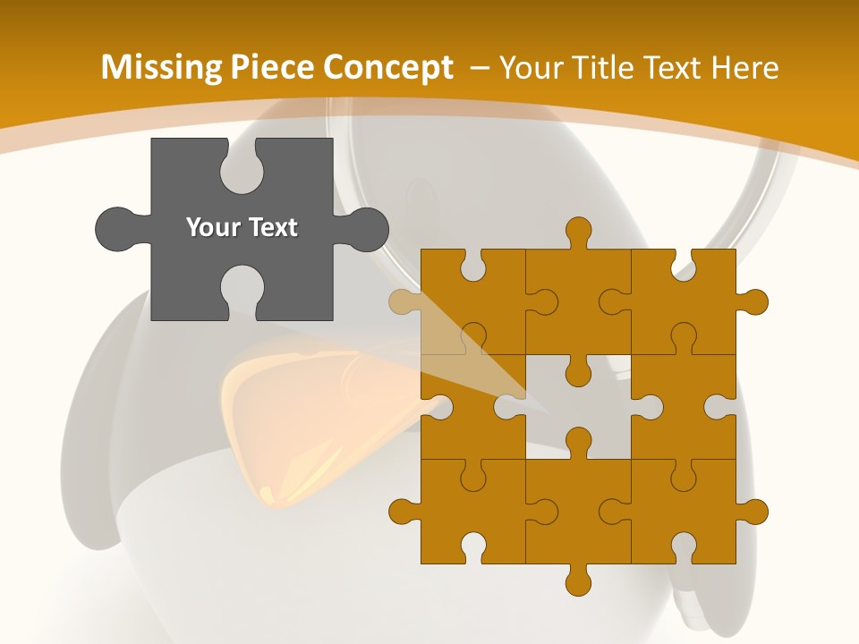 Penguin Funny Beauty PowerPoint Template