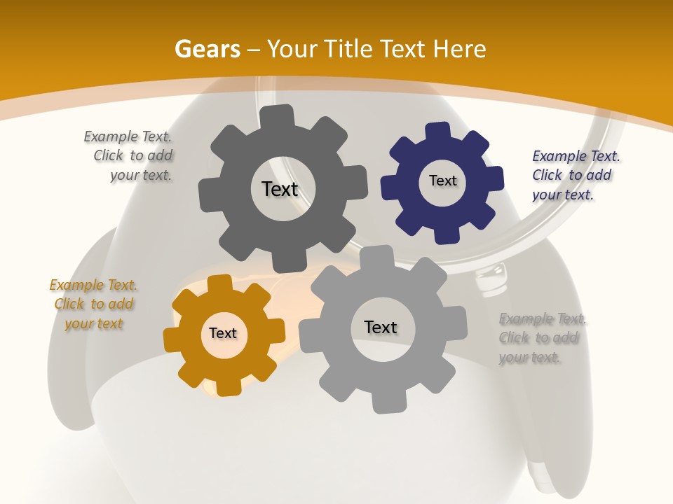 Penguin Funny Beauty PowerPoint Template