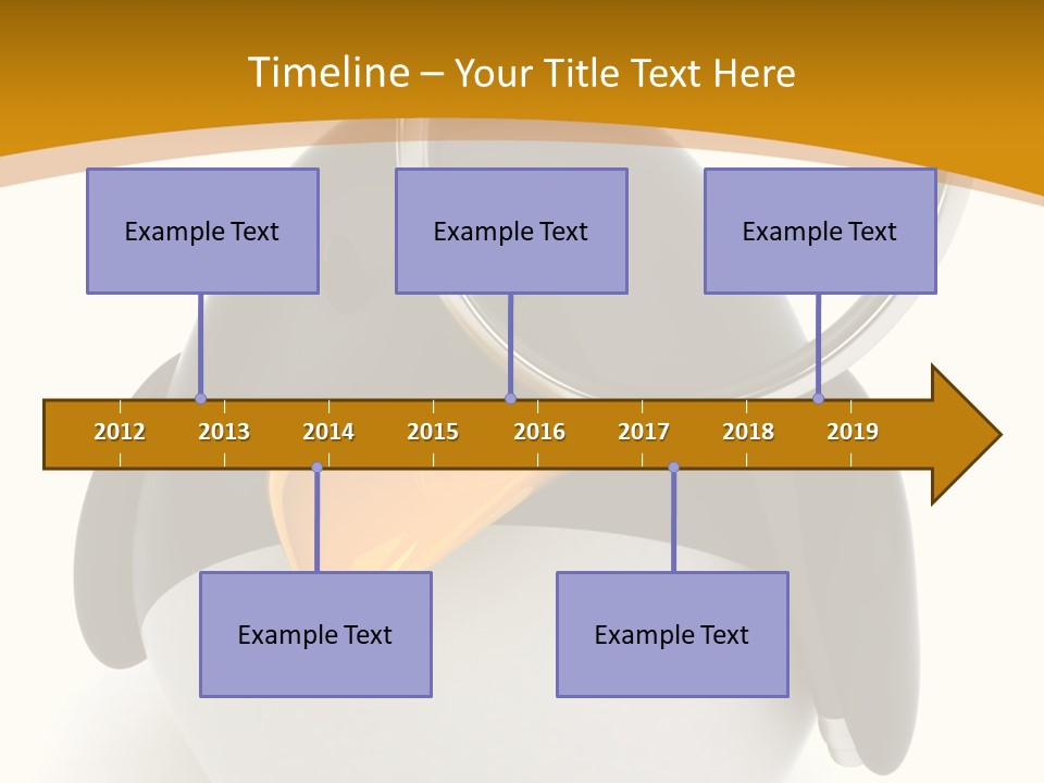 Penguin Funny Beauty PowerPoint Template